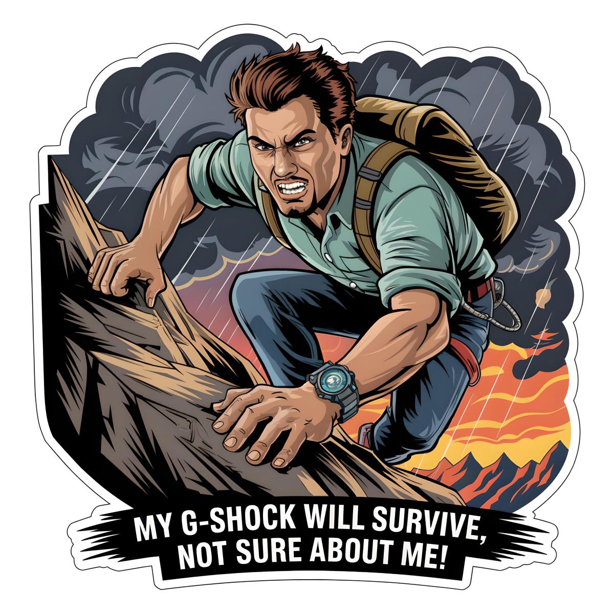 ⚡💥 Rugged Watch Survives Chaos, Human Might Not!&nbsp;💥⚡