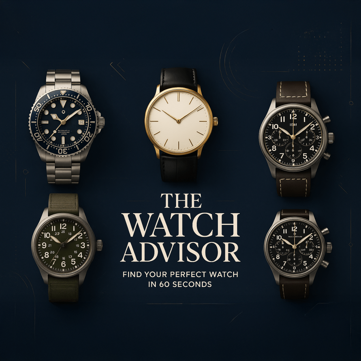 Introducing The Watch Advisor: Find Your Perfect Watch in 60&nbsp;Seconds