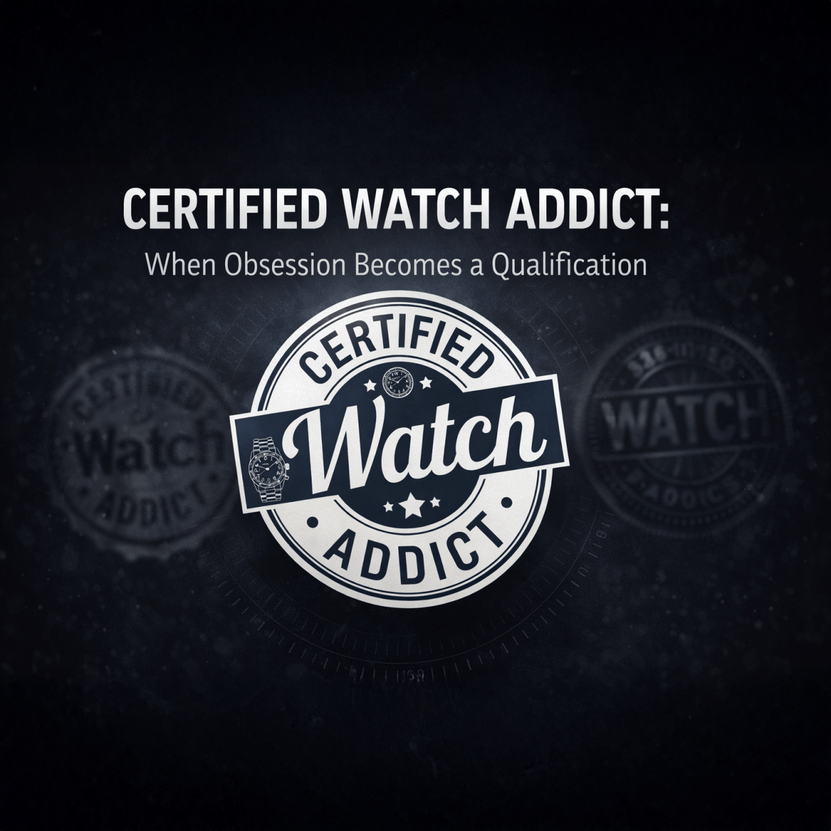 Certified Watch Addict: When Obsession Becomes a&nbsp;Qualification