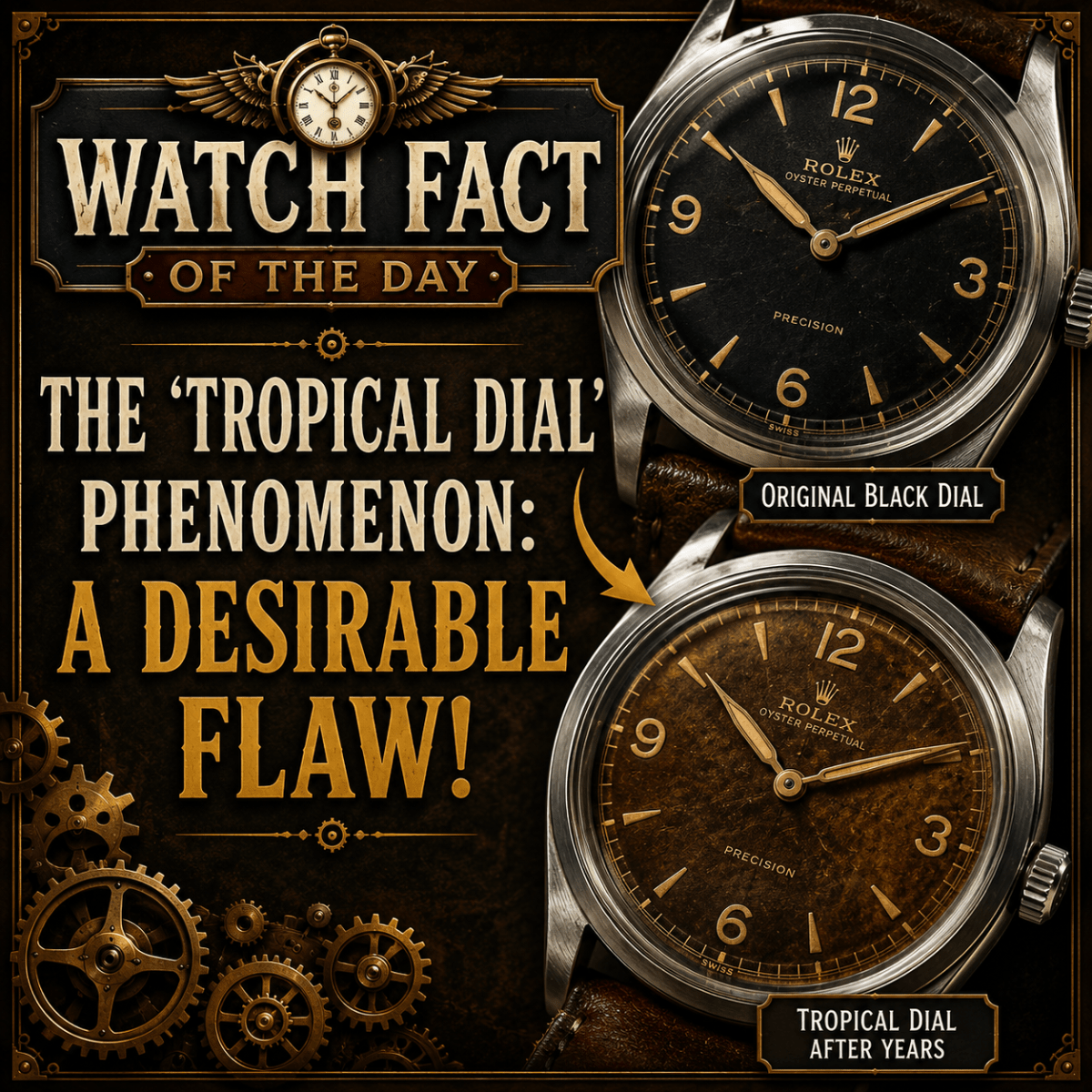 The tropical dial phenomenon