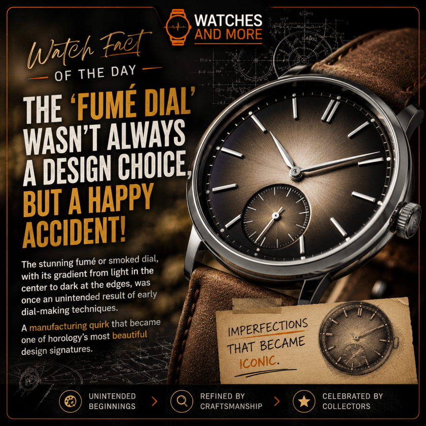 Fumé dial: a happy accident