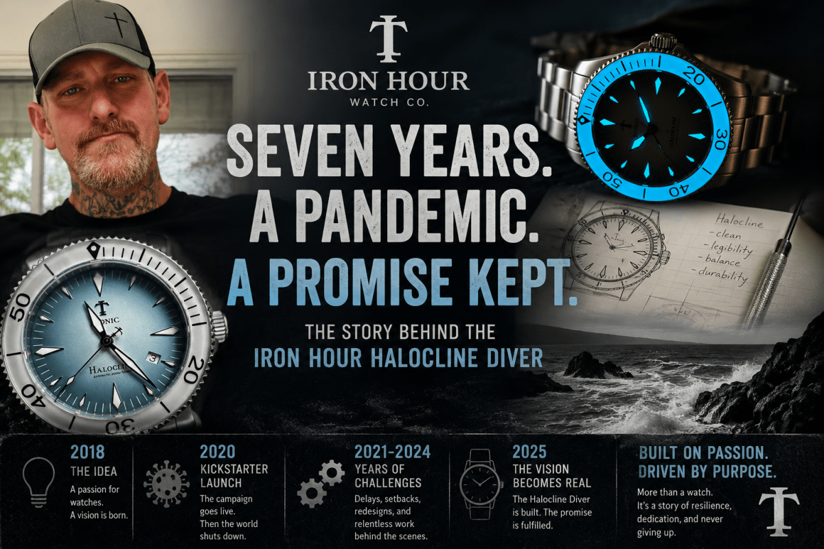 Seven Years, a Pandemic, and a Promise Kept: The Story Behind the Iron Hour Halocline Diver
