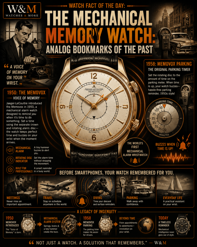The Mechanical Memory Watch
