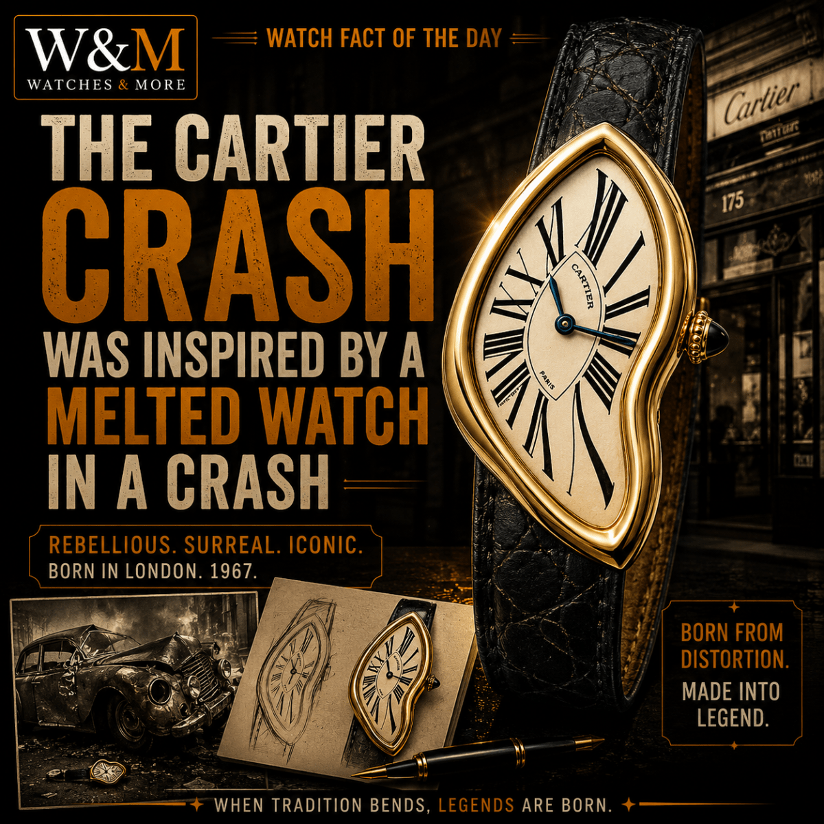 Cartier Crash: A Distorted Legend