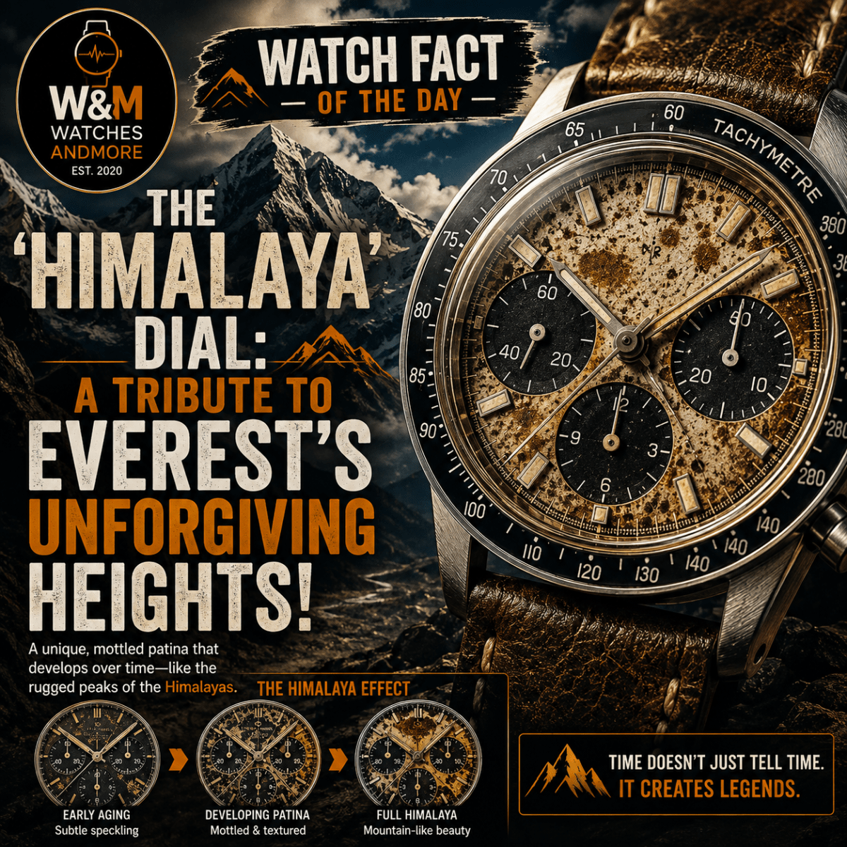 Watch Fact of the Day: The ‘Himalaya’ Dial: A Tribute to Everest’s Unforgiving&nbsp;Heights!