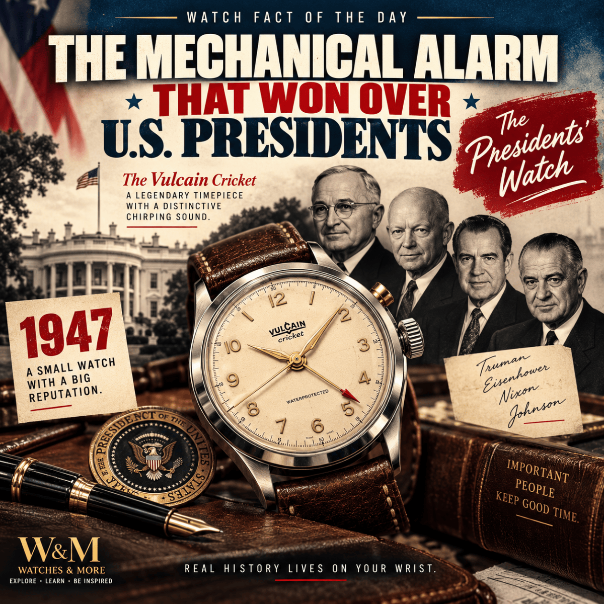 Watch Fact of the Day: The Mechanical Alarm That Won Over US&nbsp;Presidents