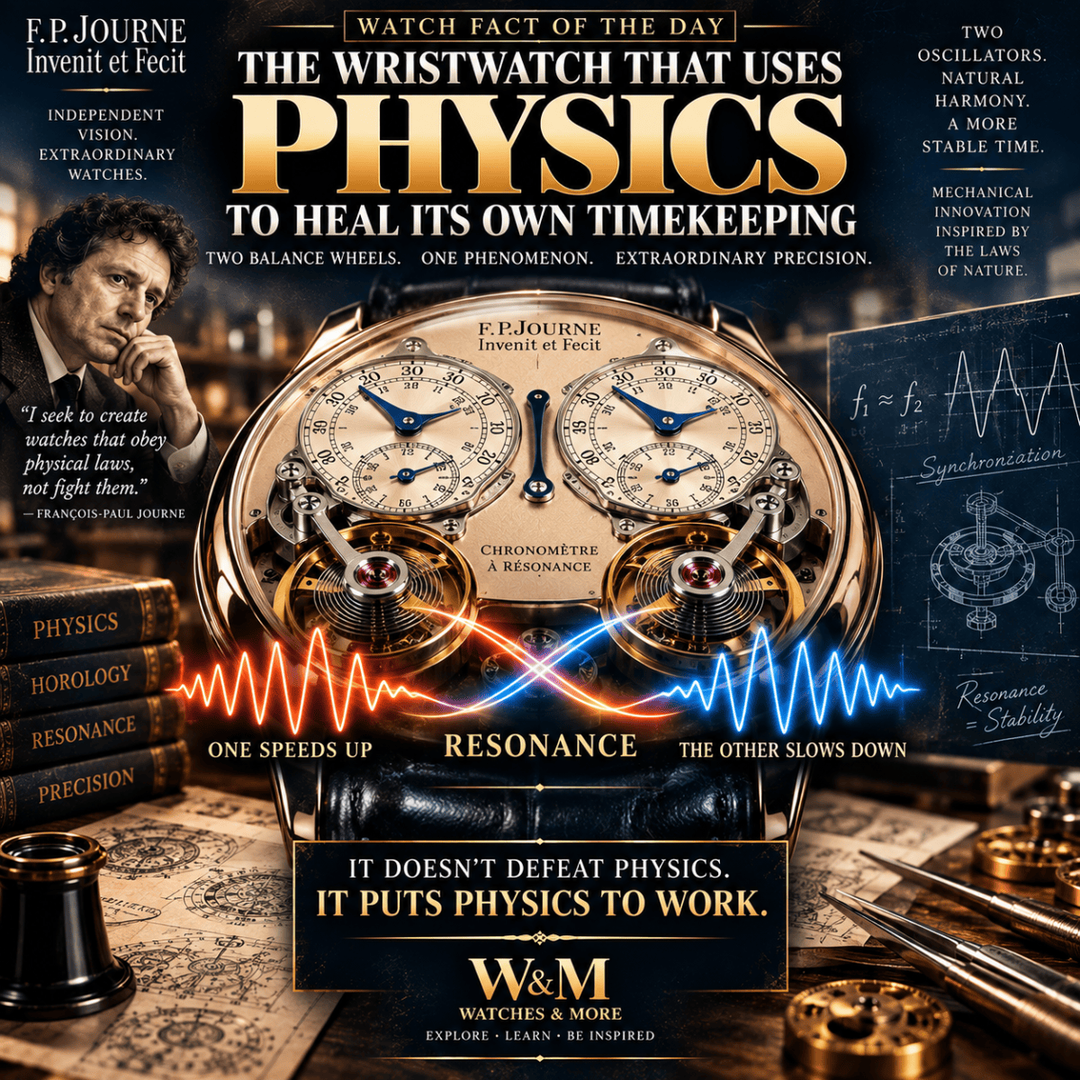 Watch Fact of the Day: The Wristwatch That Uses Physics to Heal Its Own&nbsp;Timekeeping
