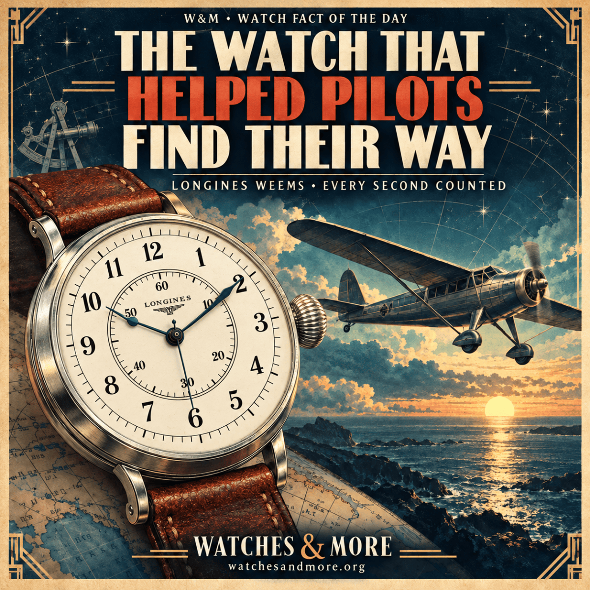 Watch Fact of the Day: The 1930s Watch That Helped Pilots Find Their&nbsp;Way
