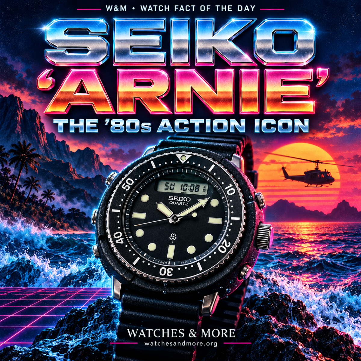 ⌚ Watch Fact of the Day: The Seiko “Arnie,” James Cameron, and a Deep-Sea&nbsp;Legend