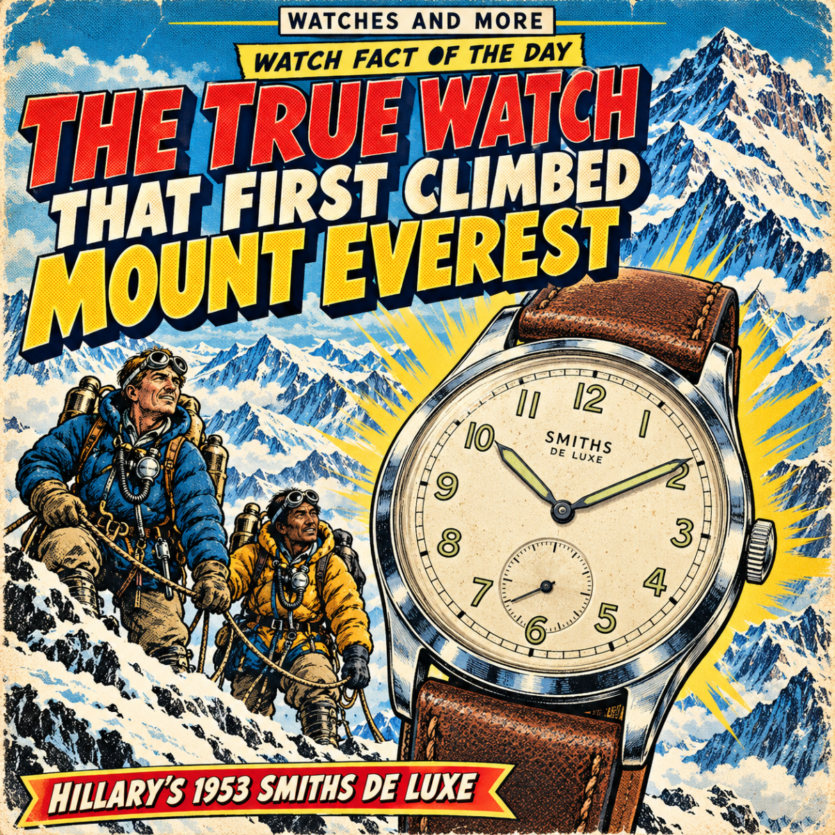 Watch Fact of the Day: The True Watch That First Climbed Mount&nbsp;Everest