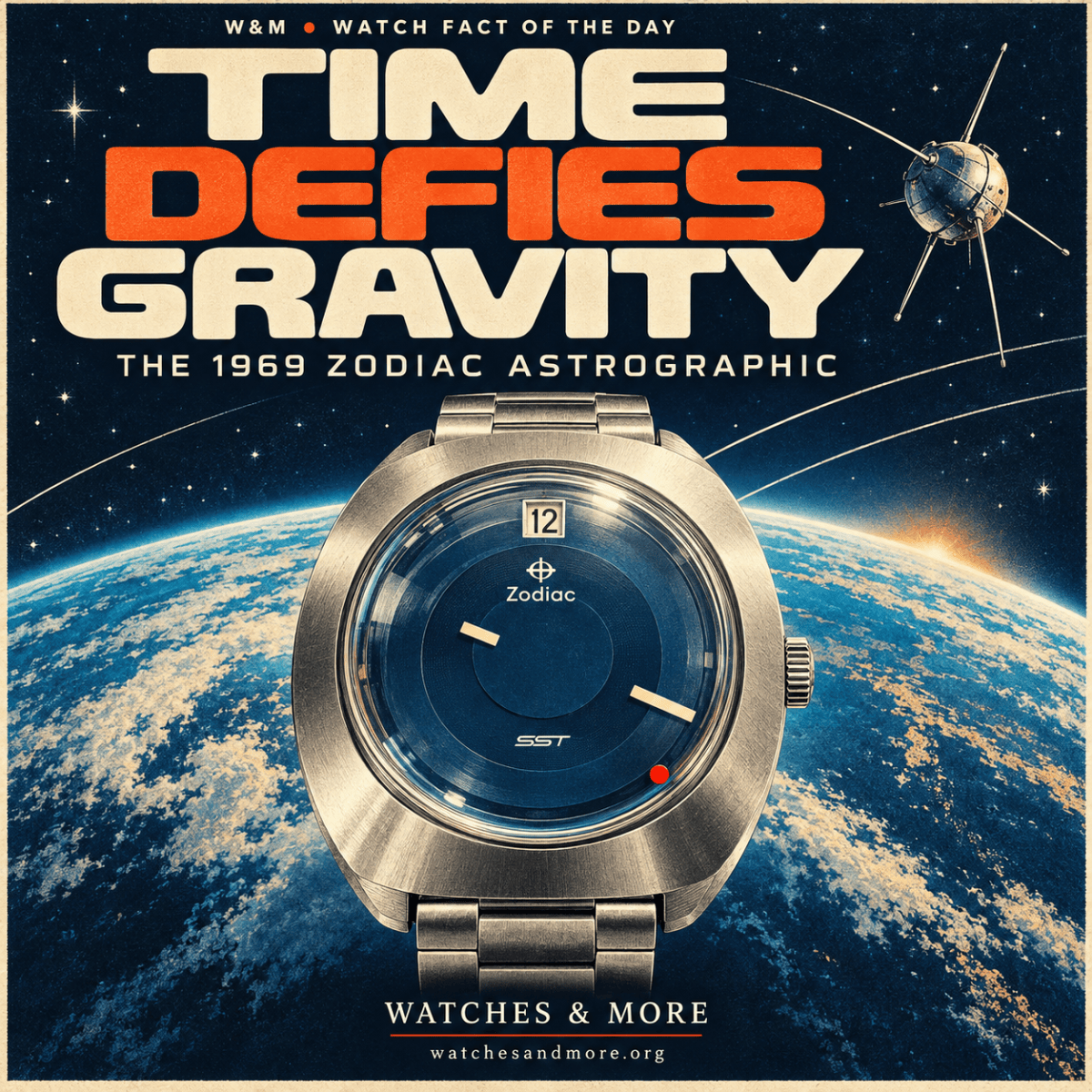 Watch Fact of the Day: The 1969 Space-Age Watch That Made Hands Float in&nbsp;Midair