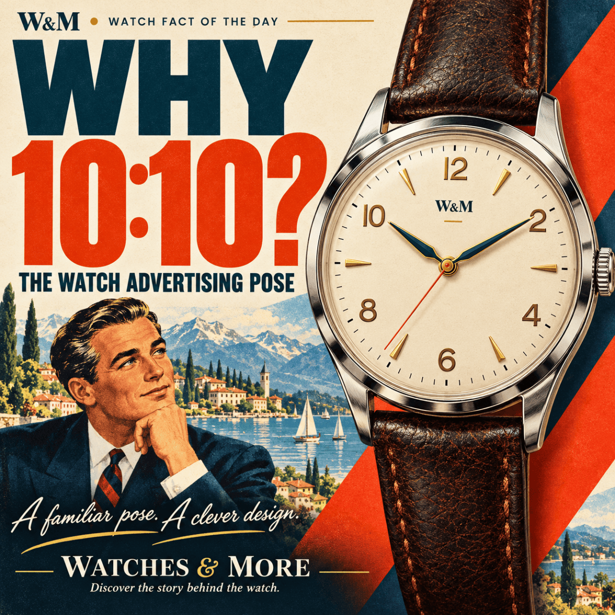 Watch Fact of the Day: Why Watch Ads Almost Always Show&nbsp;10:10